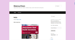 Desktop Screenshot of glamourvixen.net